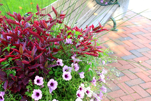 flower pot bench