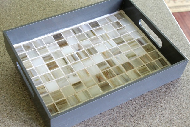 mosaic tile tray