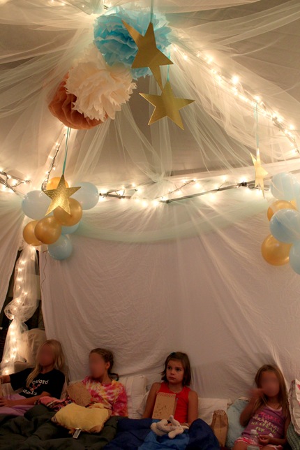 slumber party tent