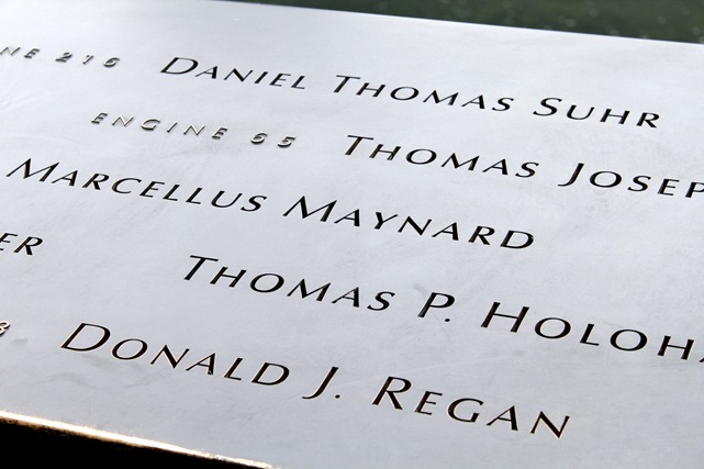 911 memorial names
